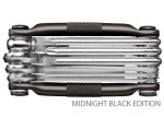 CrankBrothers Multi-10 scyzoryk MultiTool midnight black edition