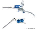 Hope Tech 4 E4 Steelflex hamulec tarczowy przód silver blue