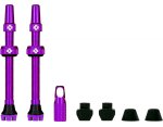Muc-Off Tubeless Valve Kit V2 Universal 60mm purple wentyle