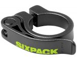 Sixpack Racing Menace 31.8mm zacisk sztycy obejma black neon yellow