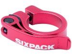 Sixpack Racing Menace 34.9mm zacisk sztycy obejma red