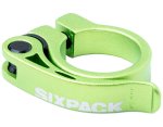 Sixpack Racing Menace 34.9mm zacisk sztycy obejma electric green