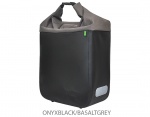 Racktime Donna onyx black/basalt grey torba rolowana 15L 