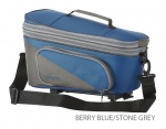 Racktime Talis Plus Trunkbag torba na bagażnik 8+7L blue/stone grey