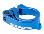 Sixpack Racing Menace 31.8mm zacisk sztycy obejma blue