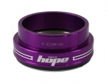 Hope EC49/40 dół sterów purple 1.5"
