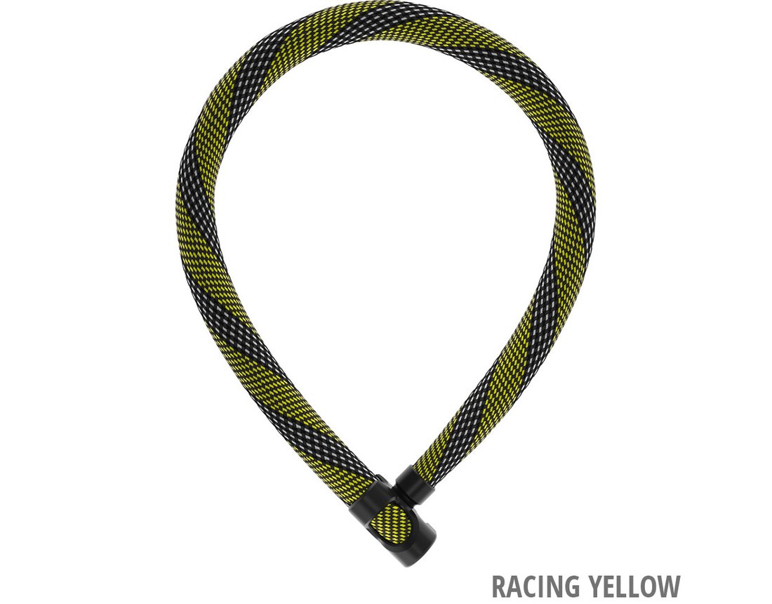 Abus Ivera Chain 7210/110 zapięcie łańcuch racing yellow 110cm