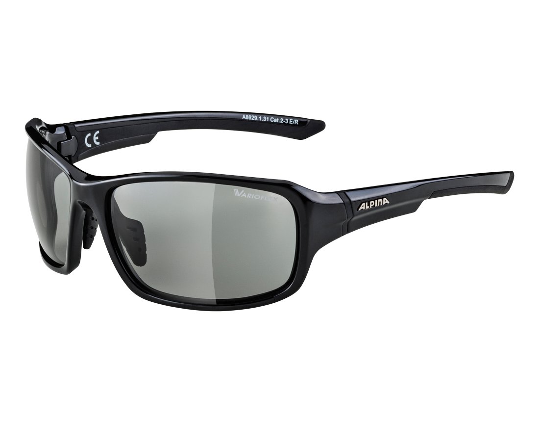 Alpina Lyron VL okulary sportowe black/black