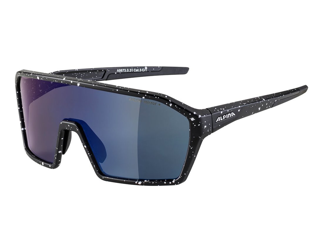 Alpina Ram HM+ okulary sportowe black blur matt