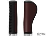 Brooks Ergonomic Leather Grips chwyty brąz 130/130 mm