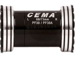 CEMA PF30 INTERLOCK do osi 30mm miski łożyska suportu Ceramic