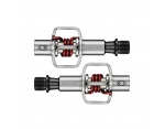 CrankBrothers Egg Beater 1 pedały silver-red MTB
