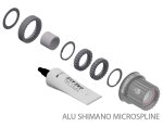 DT Swiss Upgrade-Kit Ratchet LN do bębeneka MTB Alu Shimano Microspline