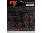 Fox Racing Custom Fork / Shox Kit 2021 zestaw naklejek root beer
