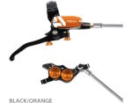 Hope Tech 4 E4 Steelflex hamulec tarczowy tył black orange