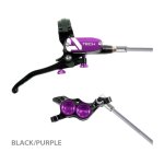 Hope Tech 4 E4 Steelflex hamulec tarczowy tył black purple