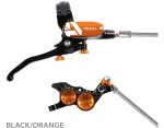 Hope Tech 4 V4 Steelflex hamulec tarczowy tył  black orange