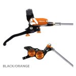 Hope Tech 4 V4 Steelflex hamulec tarczowy tył  black orange