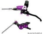 Hope Tech 4 V4 Steelflex hamulec tarczowy przód black purple