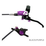 Hope Tech 4 X2 hamulec tarczowy przód lewy black purple