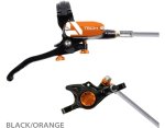 Hope Tech 4 X2 Steelflex hamulec tarczowy tył black orange