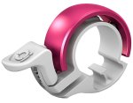 Knog Oi Classic dzwonek na kierownicę white/pink Small (22,2mm)