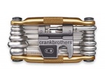 CrankBrothers MultiTool 19 zestaw narzędzi scyzoryk gold
