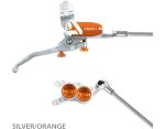Hope Tech 4 E4 Steelflex hamulec tarczowy tył silver orange