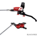 Hope Tech 4 E4 Steelflex hamulec tarczowy przód black red