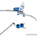 Hope Tech 4 E4 Steelflex hamulec tarczowy przód silver blue