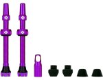 Muc-Off Tubeless Valve Kit V2 Universal 80mm purple wentyle