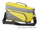 Racktime Talis Plus Trunkbag torba na bagażnik 8+7L lime green/stone grey