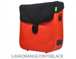 Racktime Tommy lava orange/onyx black torba wodoodporna 15L