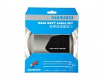 Shimano OT-SP41 Polymer pancerze i linki przerzutek R9100 + R8000 białe