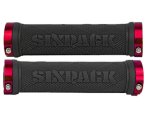 SixPack Racing chwyty Fingertrix black red